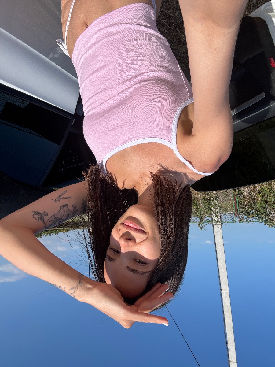 Sexy model Tina in Prague